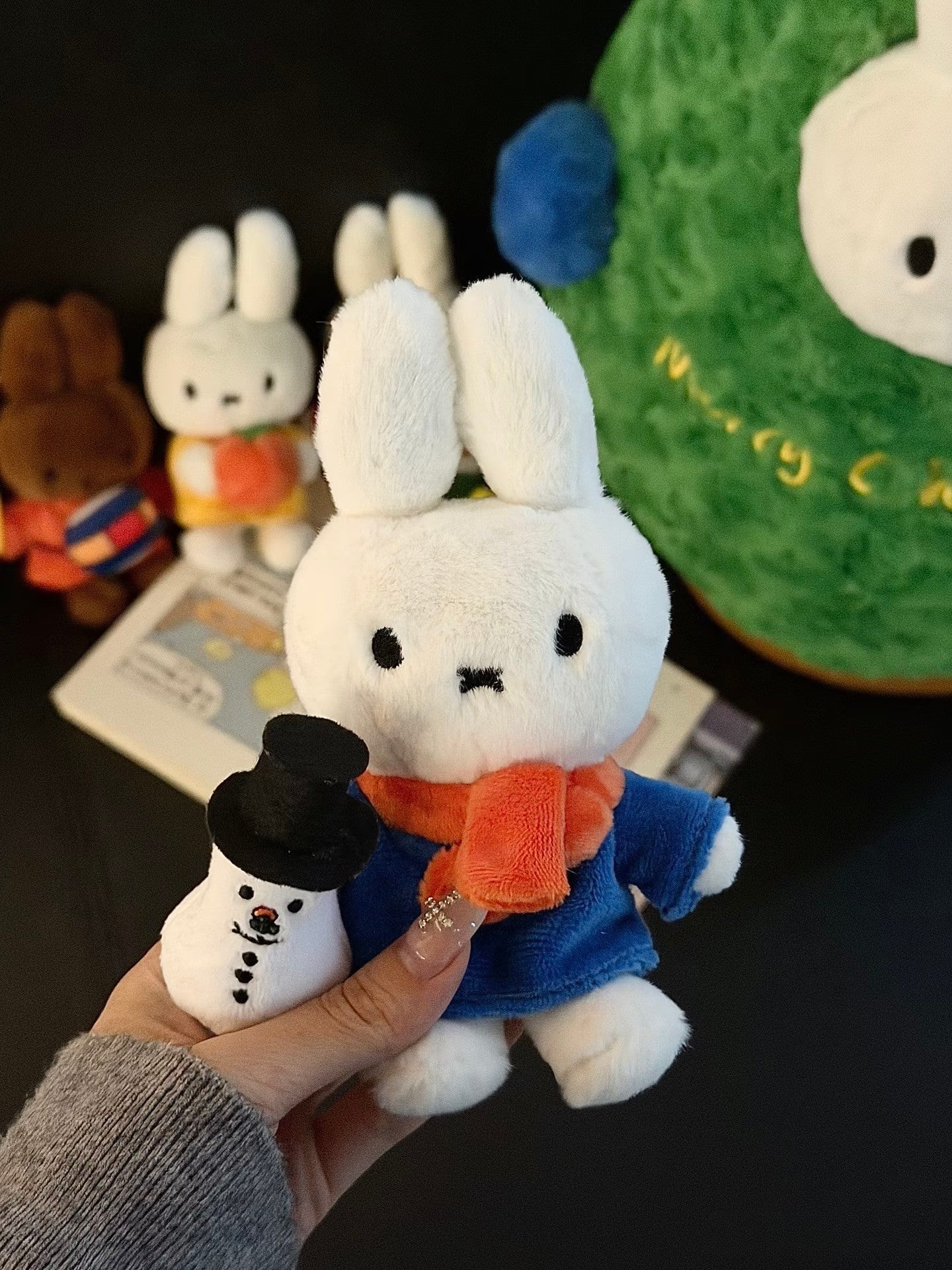 [PREORDER] Miffy Winter Series Plush Keychain Blind Box