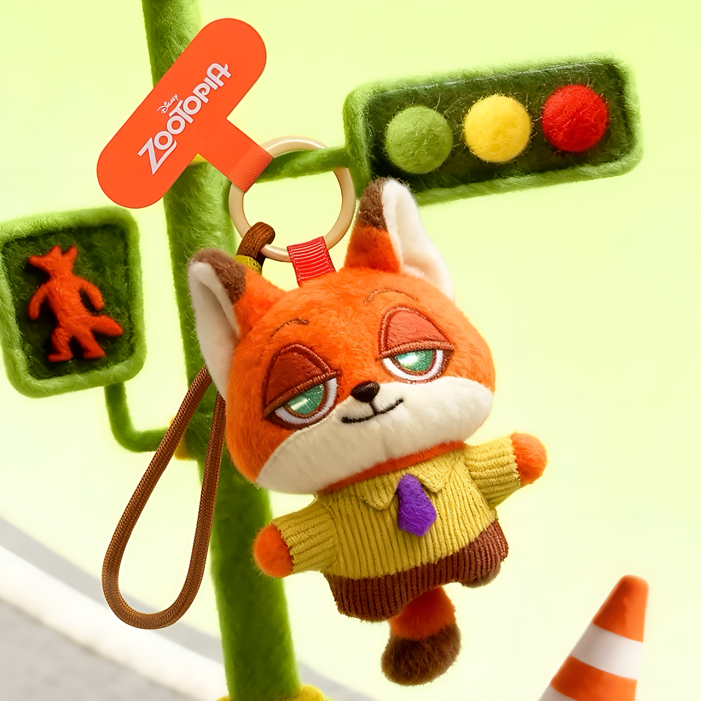 52 TOYS Zootopia Cute Crew Plush Phone Strap Blind Box