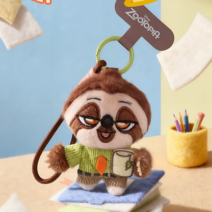 52 TOYS Zootopia Cute Crew Plush Phone Strap Blind Box