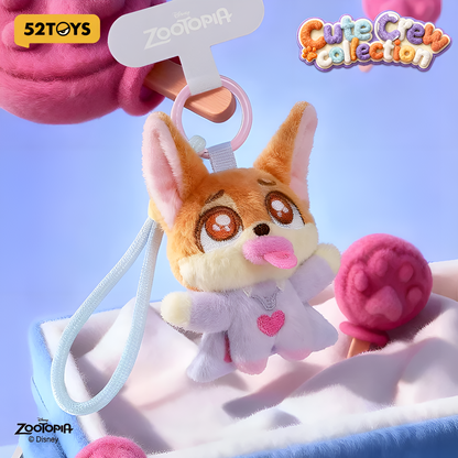 52 TOYS Zootopia Cute Crew Plush Phone Strap Blind Box