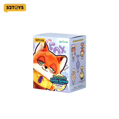 52 TOYS Zootopia Cute Crew Plush Phone Strap Blind Box