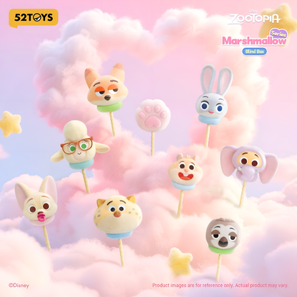 52 TOYS Zootopia Marshmallow Series Figures Blind Box