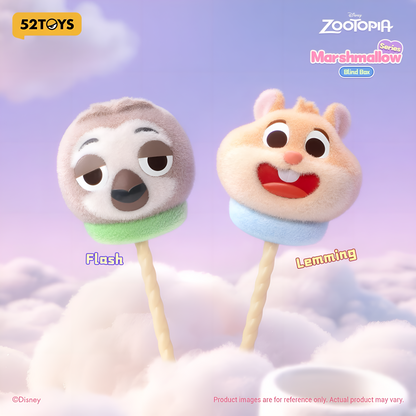 52 TOYS Zootopia Marshmallow Series Figures Blind Box