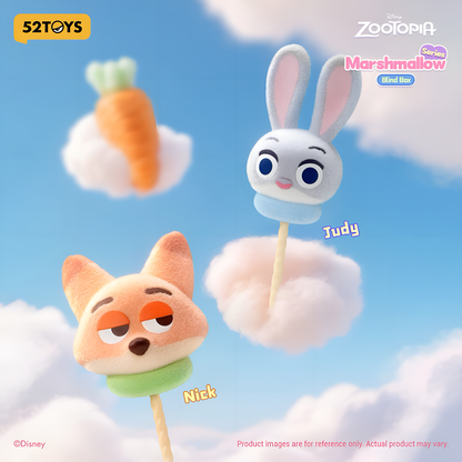 52 TOYS Zootopia Marshmallow Series Figures Blind Box