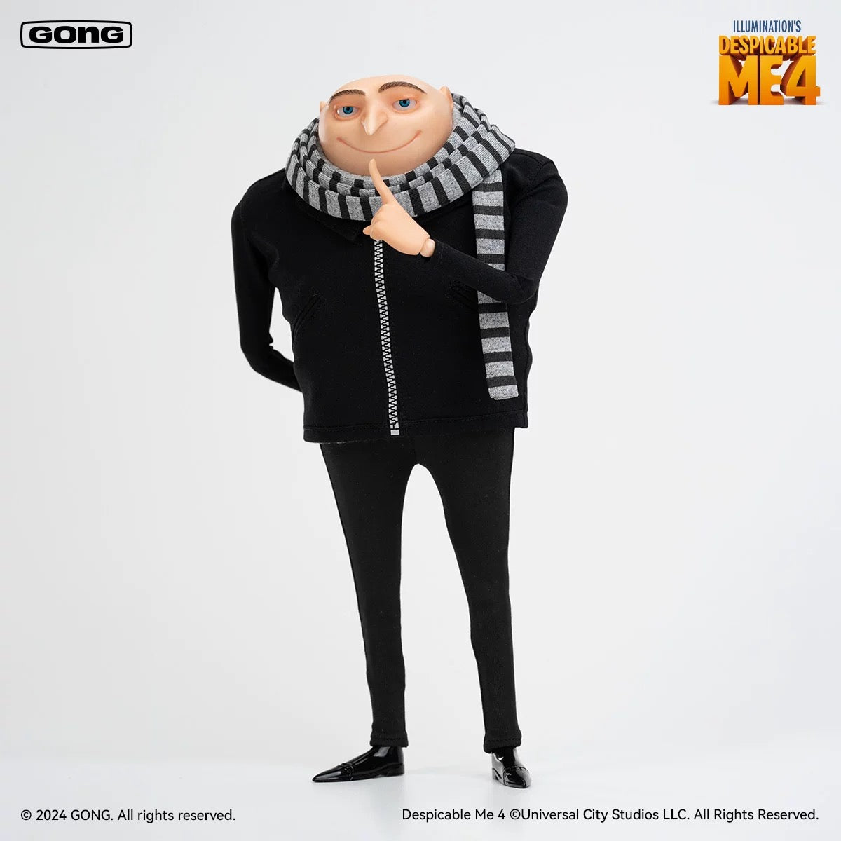 GONG x POP MART - Despicable Me 4 Gru 1/8 Scale Action Figure