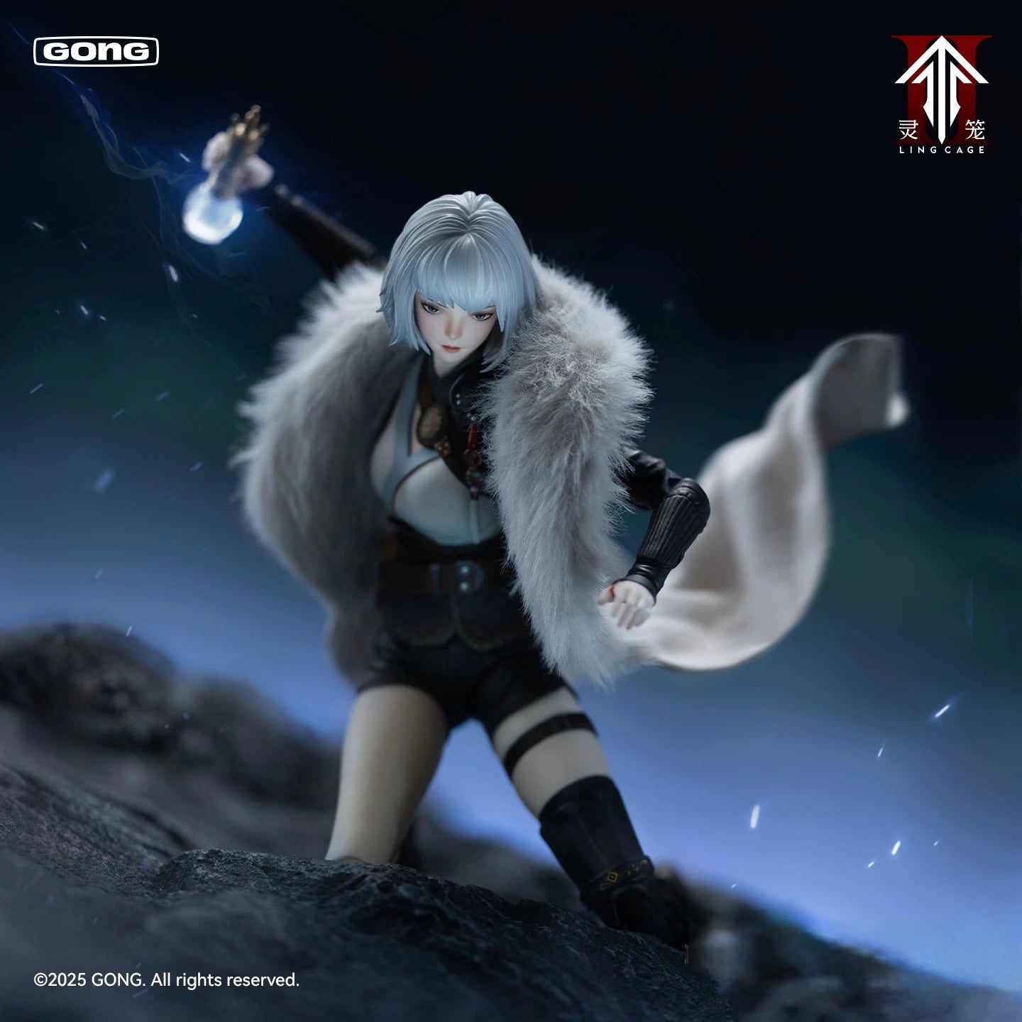 GONG x POP MART - Ling Cage Bai Yuekui 1/8 Action Figure