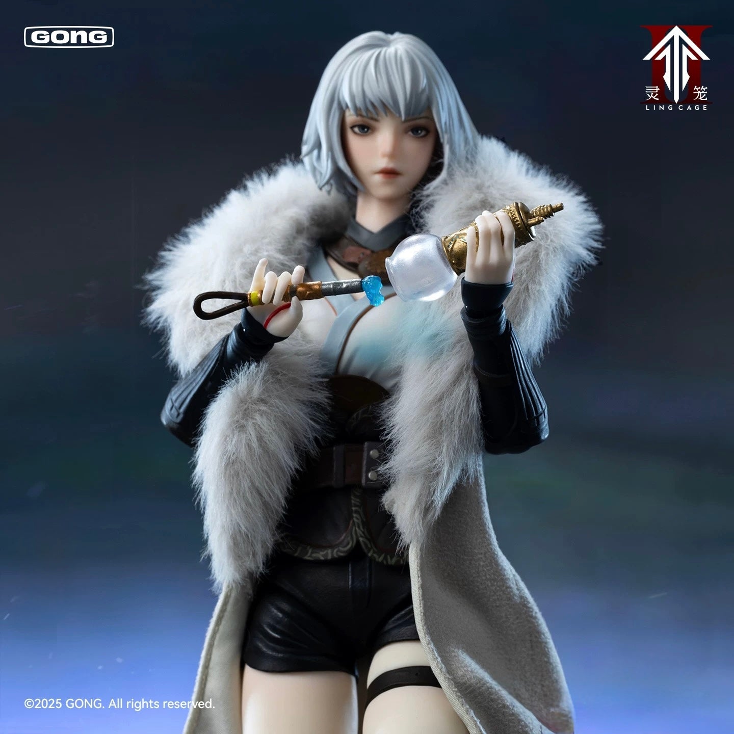 GONG x POP MART - Ling Cage Bai Yuekui 1/8 Action Figure