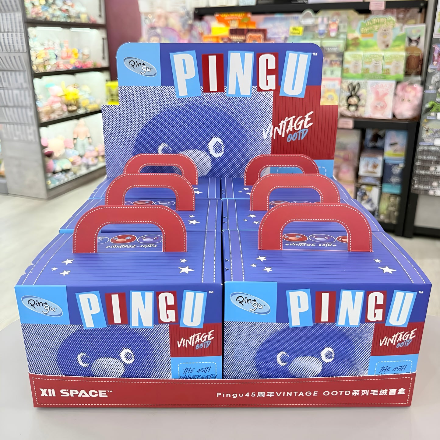 PINGU 45th Anniversary Vintage OOTD Series Plush Blind Box