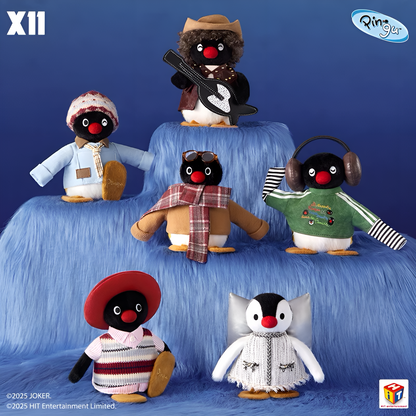 PINGU 45th Anniversary Vintage OOTD Series Plush Blind Box