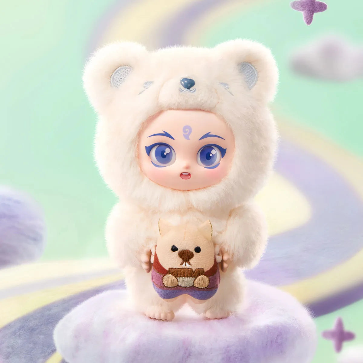 NeZha 2 Dress Up Party Series Vinyl Plush Doll Pendant