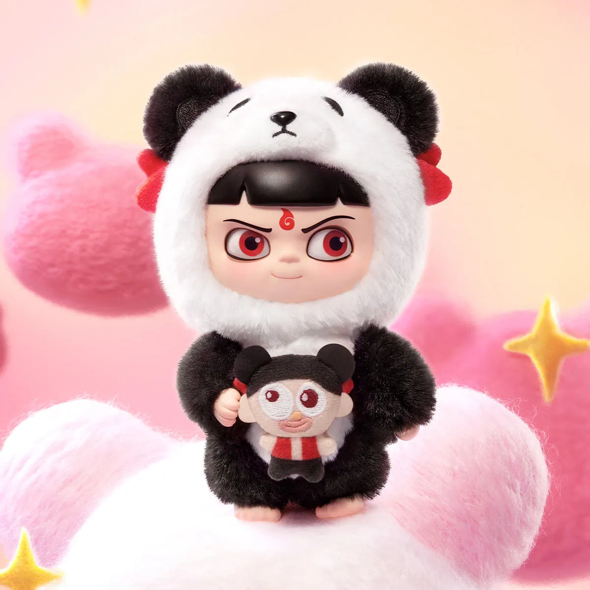 NeZha 2 Dress Up Party Series Vinyl Plush Doll Pendant