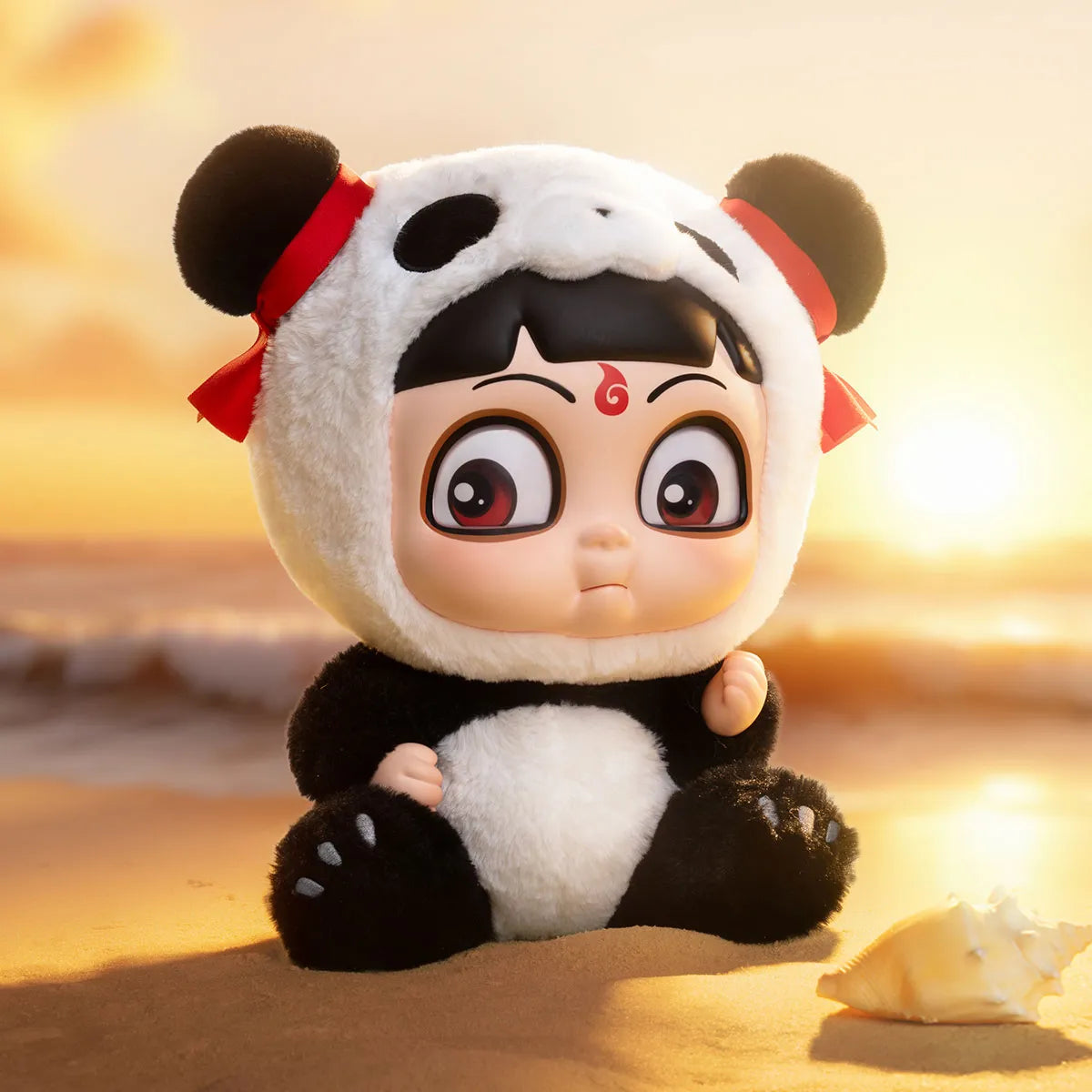 NeZha 2 Hug Series Vinyl Plush Doll-Nezha's Panda Edition