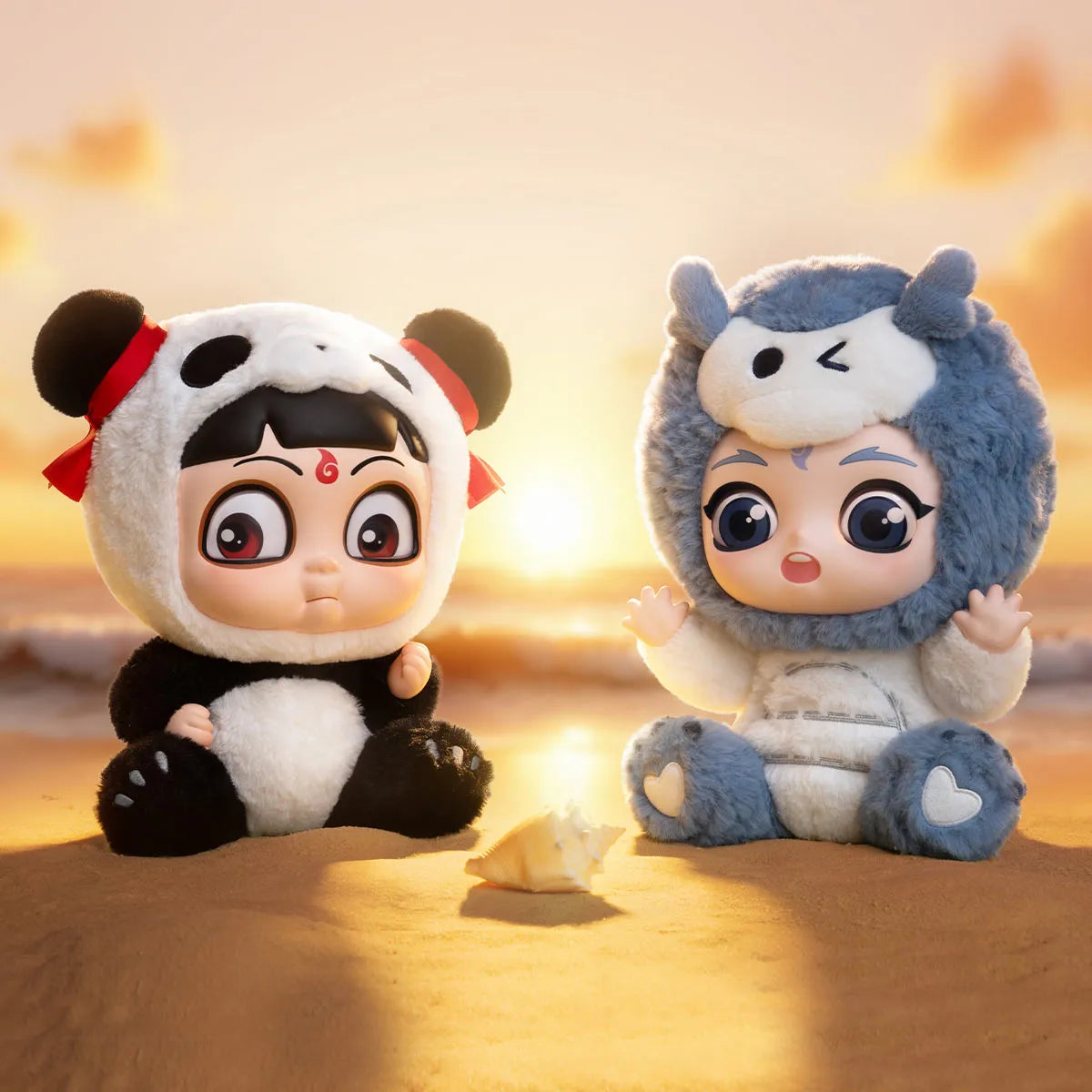 NeZha 2 Hug Series Vinyl Plush Doll-Ao Bing's Loong Edition