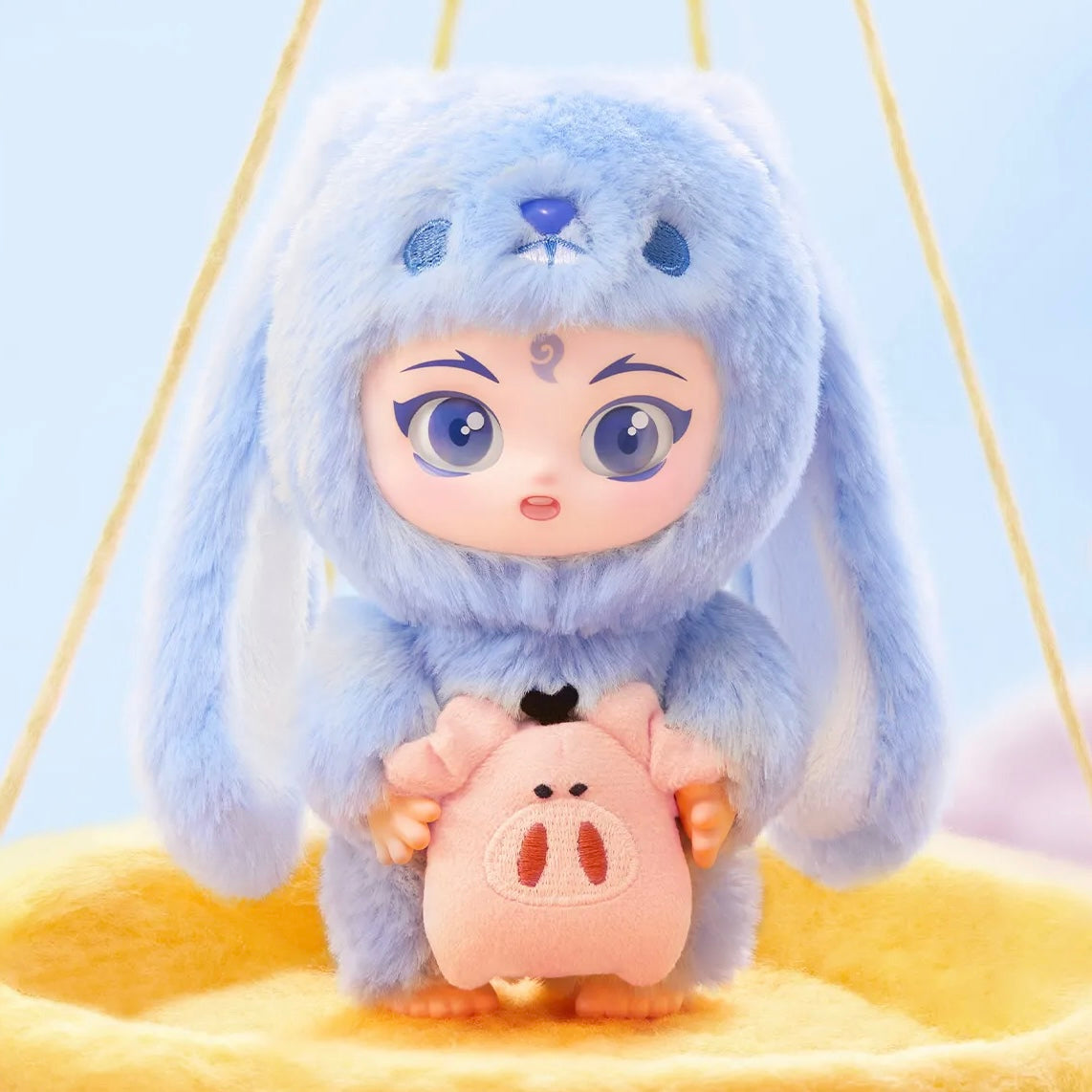 NeZha 2 Dress Up Party Series Vinyl Plush Doll Pendant