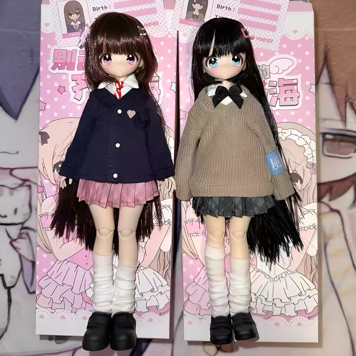 MiraLab Don't Touch My Bangs Series Action Figure BJD Blind Box