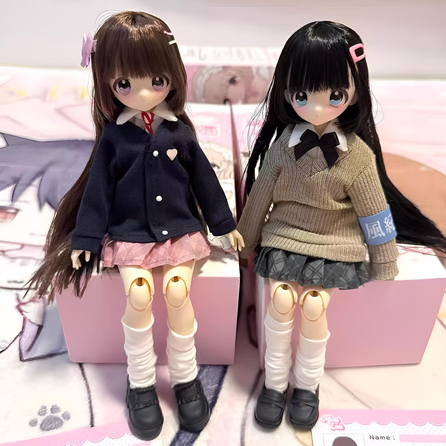 MiraLab Don't Touch My Bangs Series Action Figure BJD Blind Box