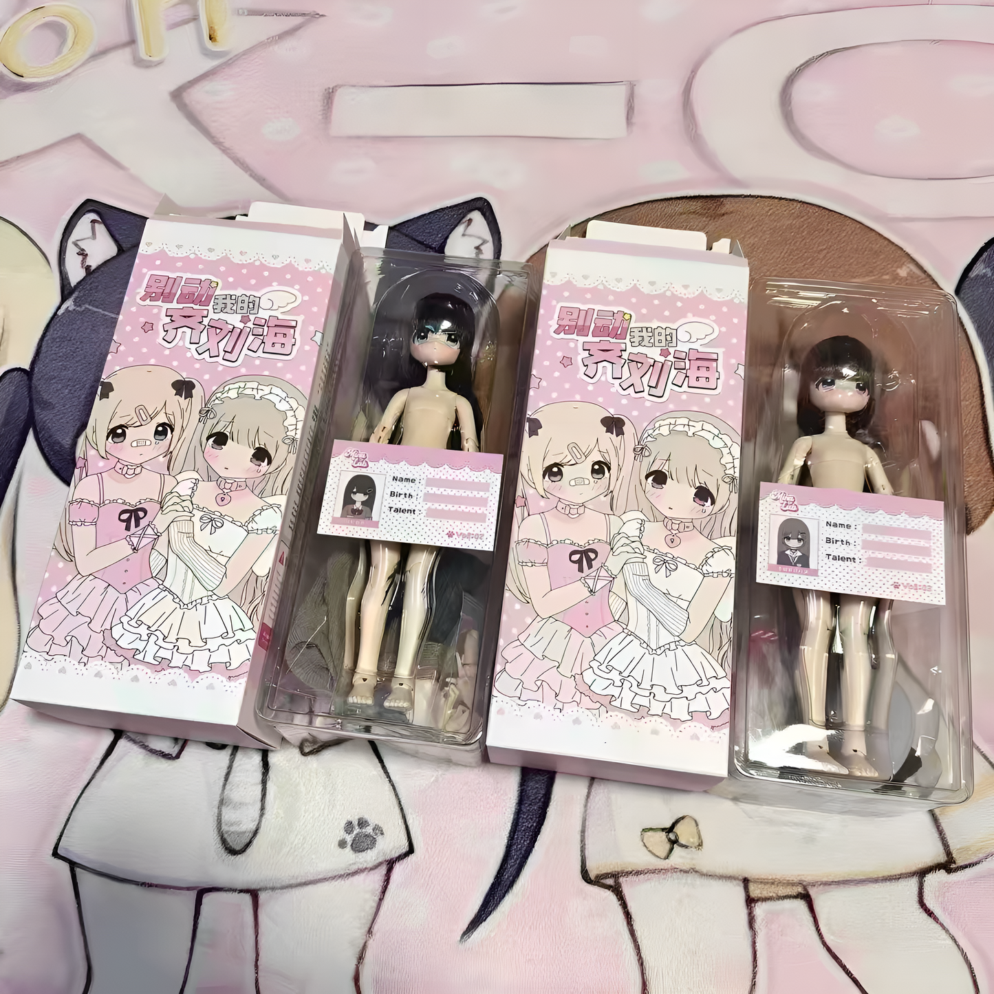 MiraLab Don't Touch My Bangs Series Action Figure BJD Blind Box