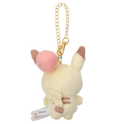 PokePeace Plush Mascot with Chain (Colorful Ver.) Pikachu