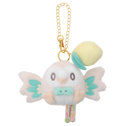 PokePeace Plush Mascot with Chain (Colorful Ver.) Rowlet