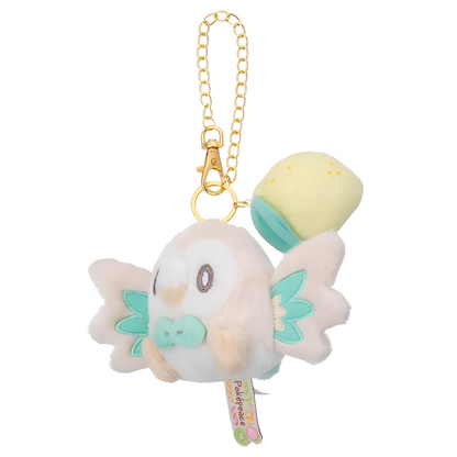 PokePeace Plush Mascot with Chain (Colorful Ver.) Rowlet