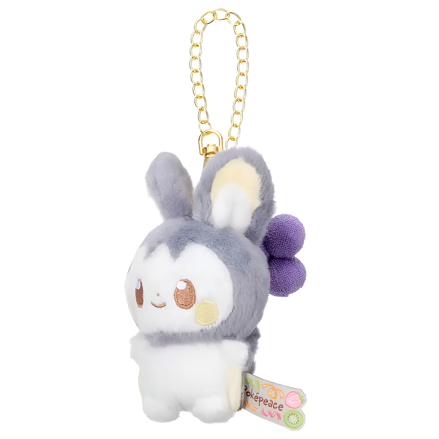 PokePeace Plush Mascot with Chain (Colorful Ver.) Emolga