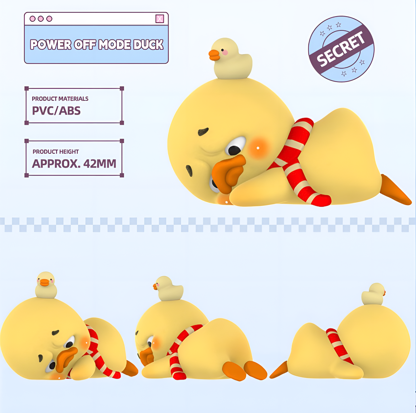 1983 UPSET DUCK Stop The Spiral Duck