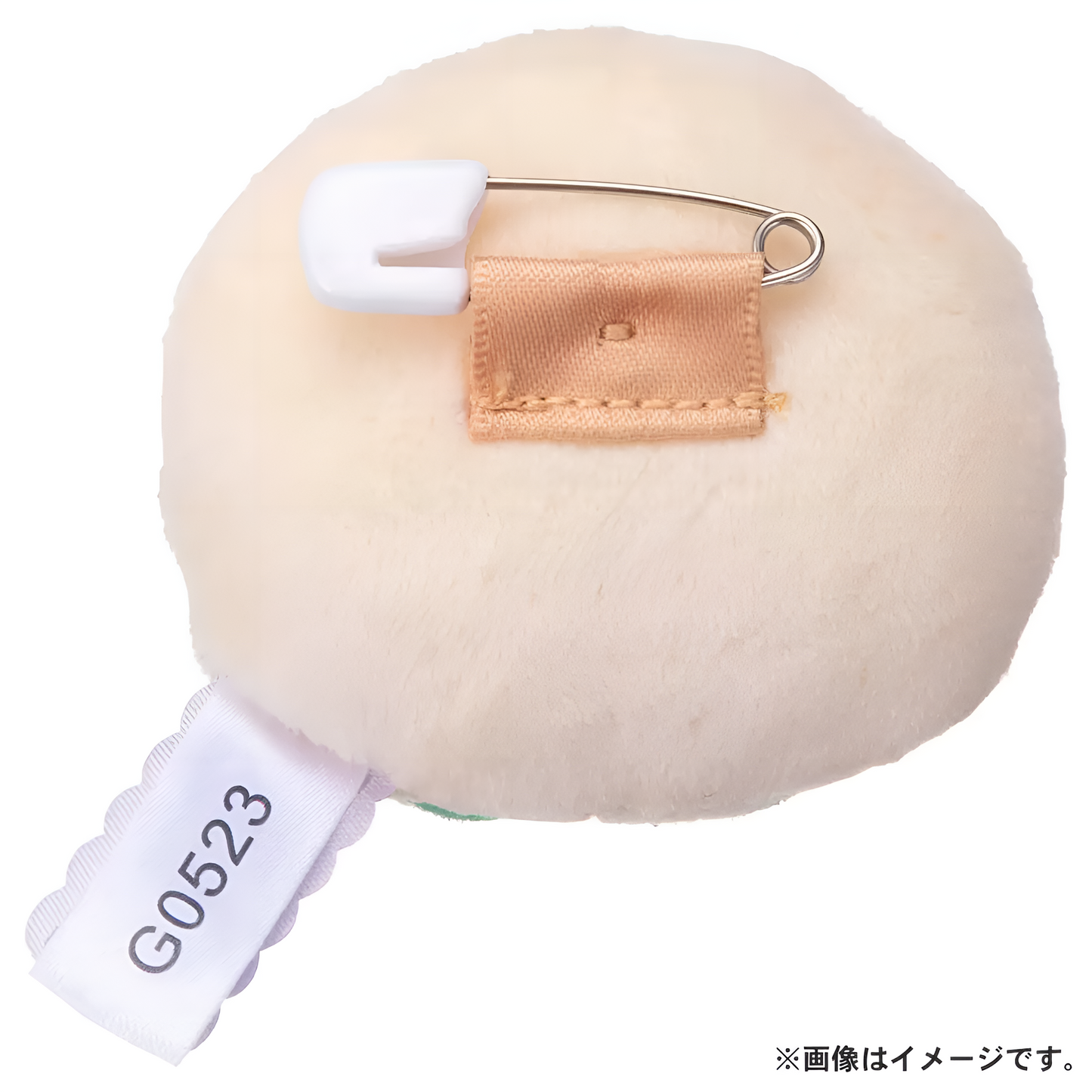 PokePeace Stuffed Badge Mokuro