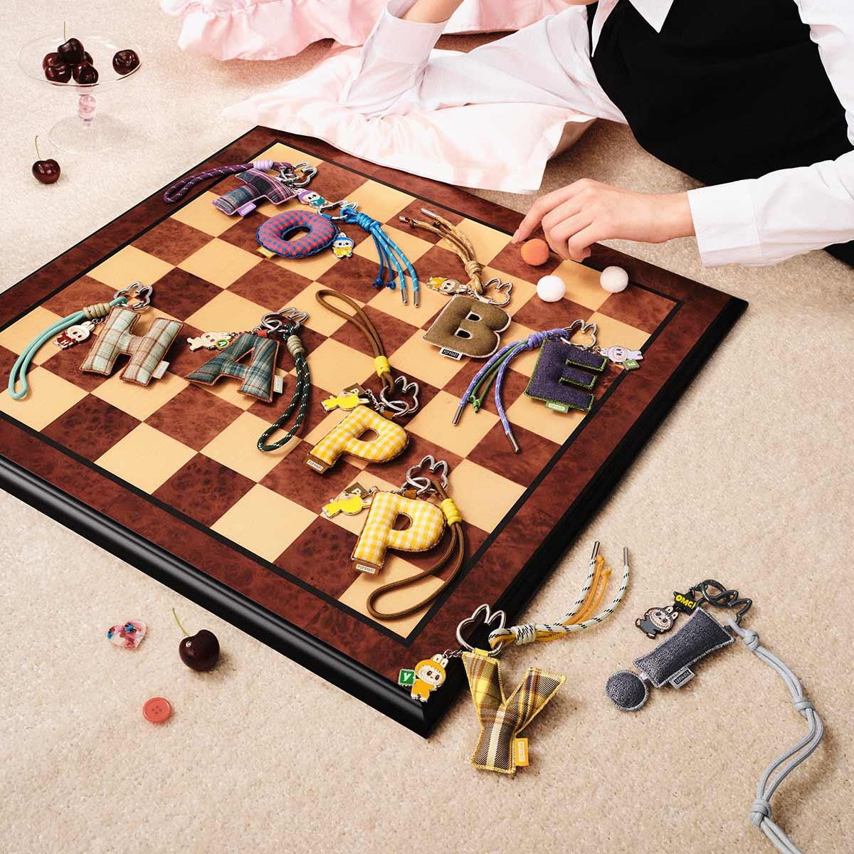 [PREORDER] THE MONSTERS Pin for Love Series- Letter Pendant Blind Box (N-Z)