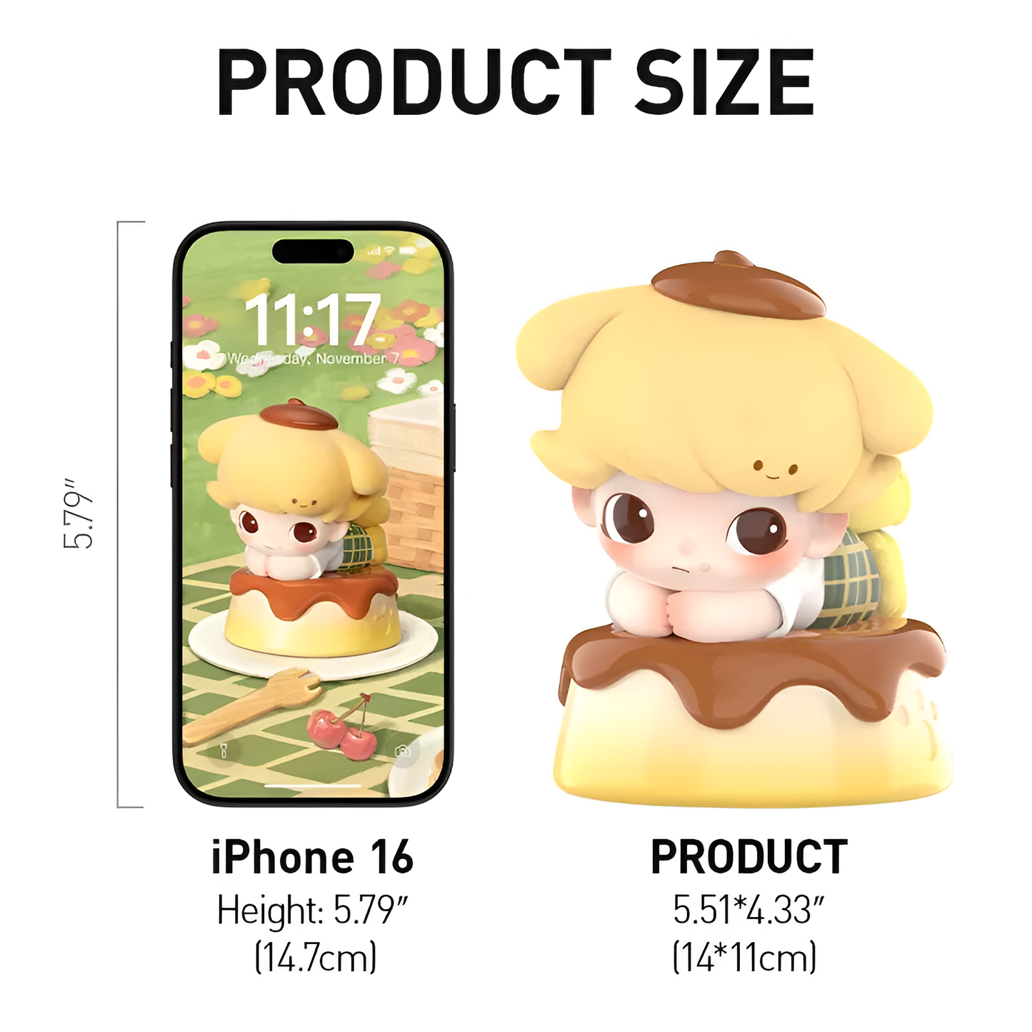 DIMOO WORLD × Pompompurin Figurine