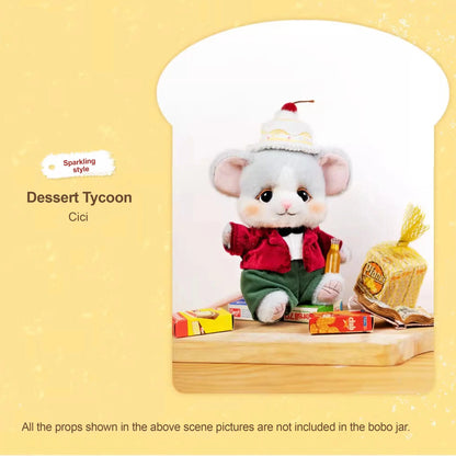 Bobo Nuts Sunrise Bakery Series Plush Pendant Blind Box