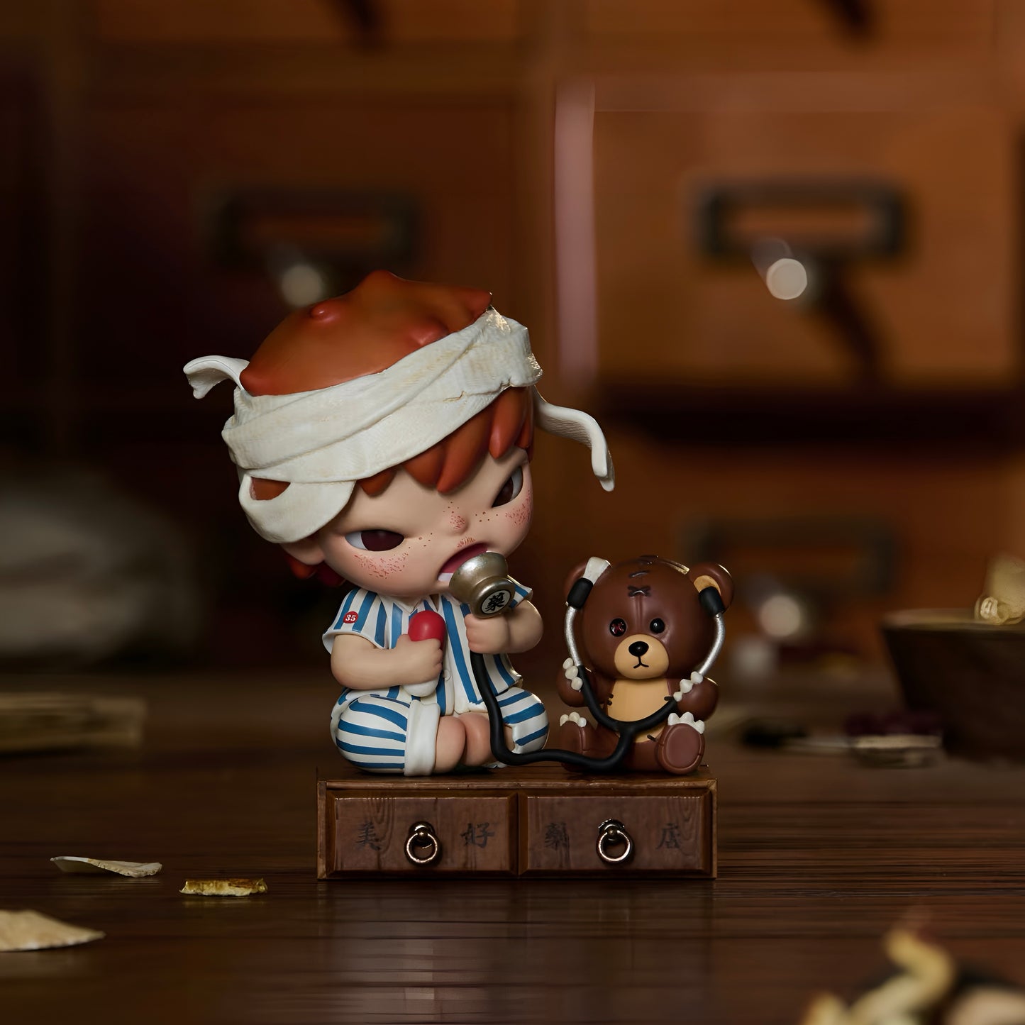 Hirono Well Pharmacy Series Figure Shanghai Limited Edition