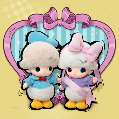 POP MART DIMOO WORLD × DISNEY Vinyl Plush Keychain Blind Box
