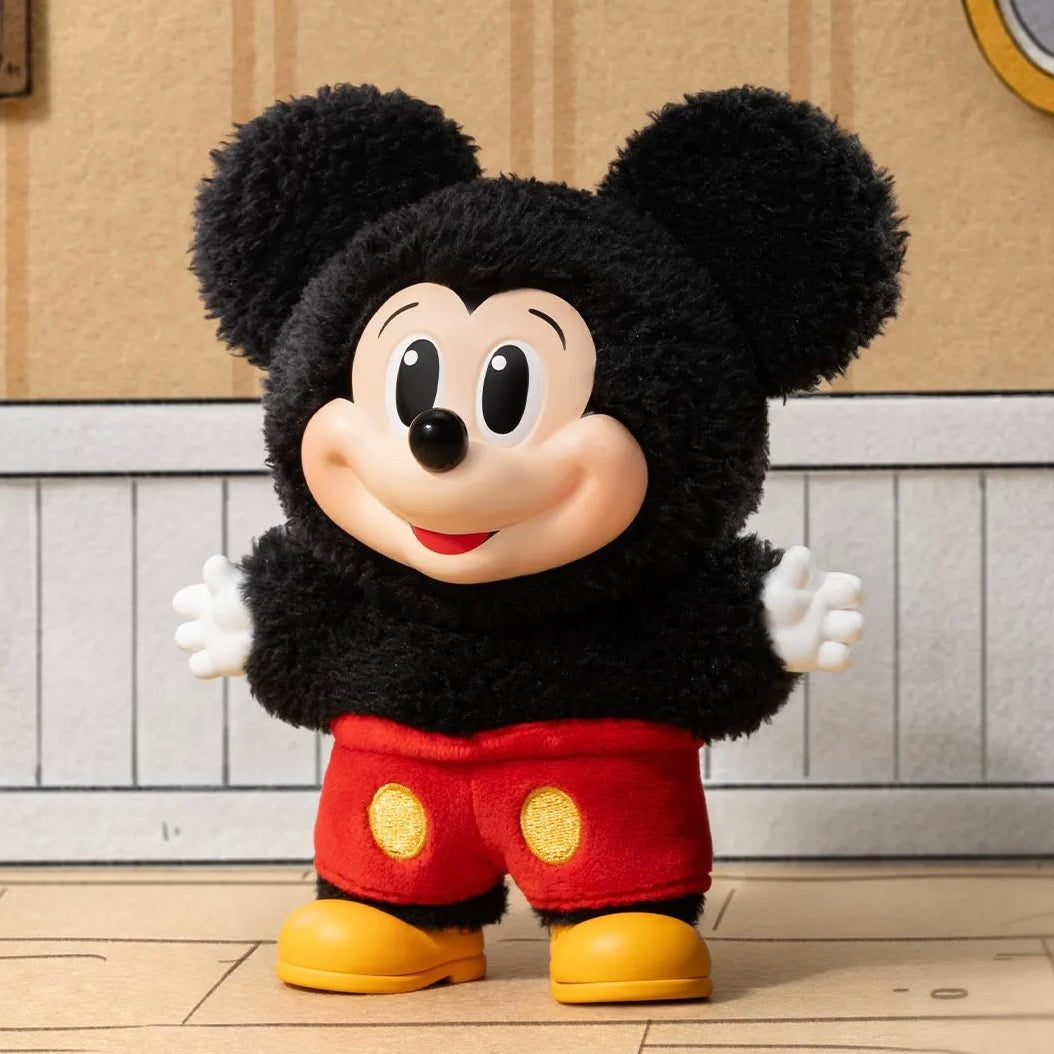 POP MART Mickey Family Cute Together Keychain Blind Box