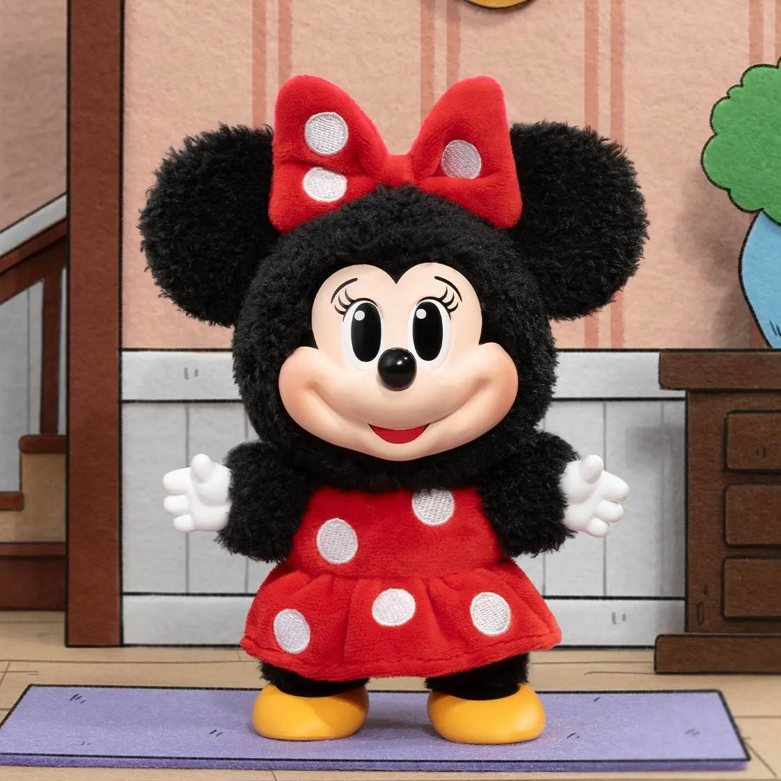 POP MART Mickey Family Cute Together Keychain Blind Box