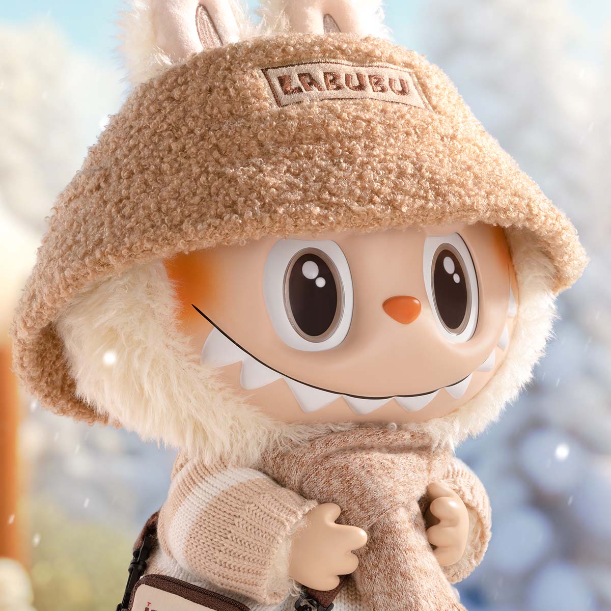 THE MONSTERS DRESS BE LATTE Vinyl Plush Doll