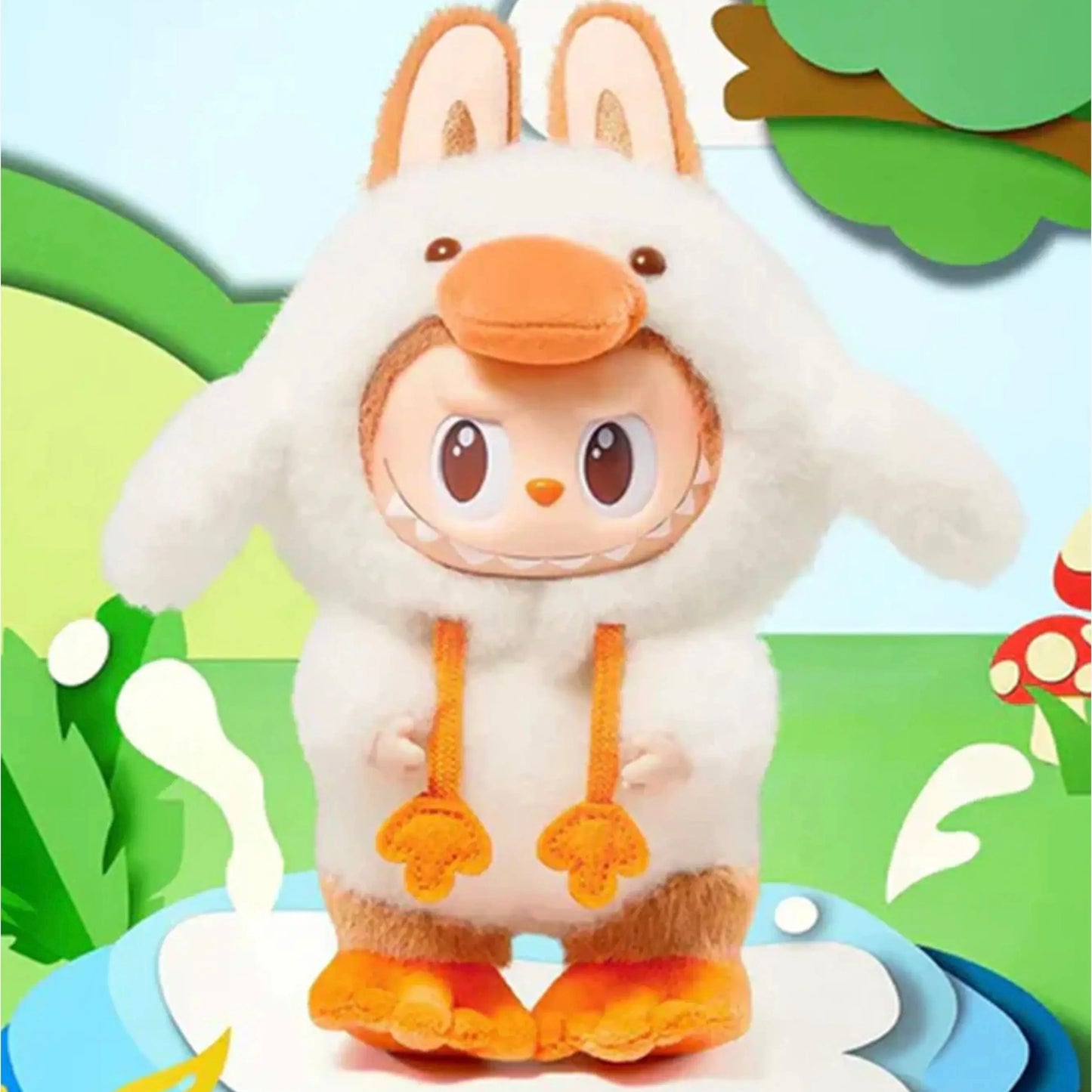 The Monsters Forest Fairy Tale Duck Vinyl Plush Pendant