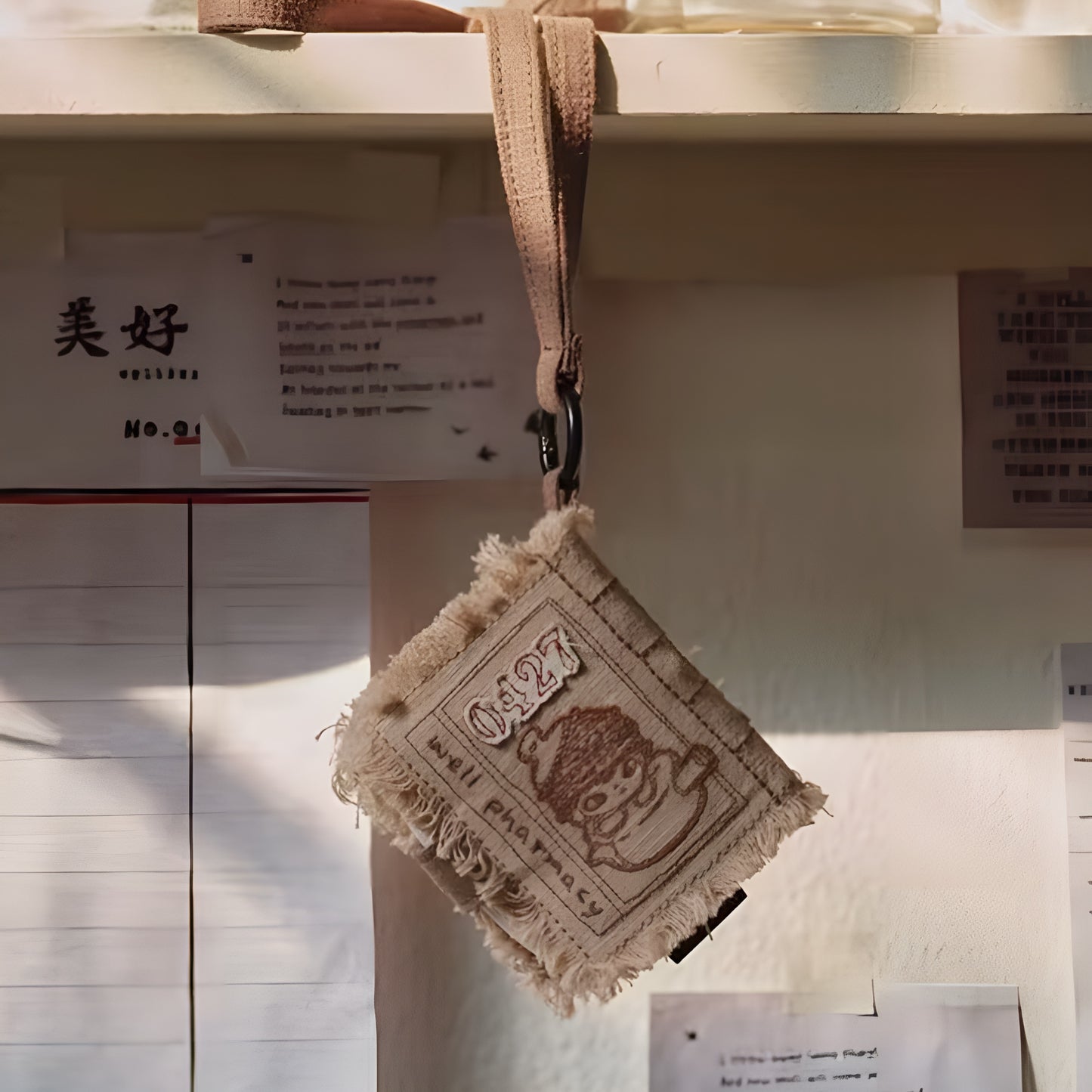 Hirono Well Pharmacy Series Pocket Medical Book Earphone Case Shanghai Limited Edition