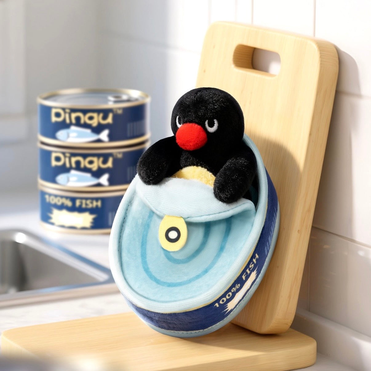Pingu Hide and Seek Series Plush Pendant Blind Box