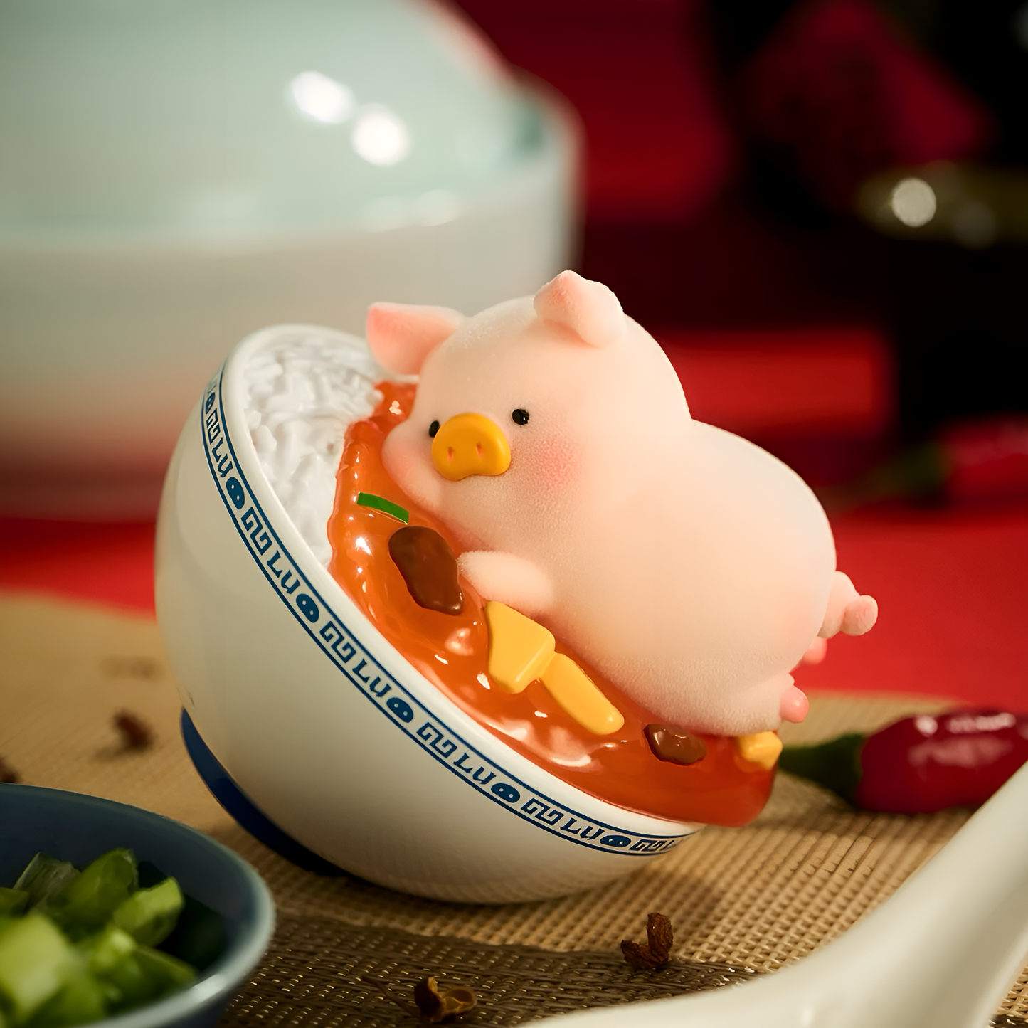 TOYZERO+ LuLu The Piggy Lu's Little Restaurant Series Figures Blind Box