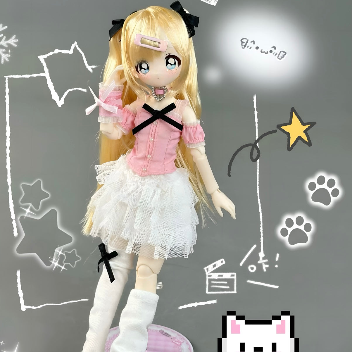 MiraLab Don't Touch My Bangs Series Action Figure BJD Blind Box