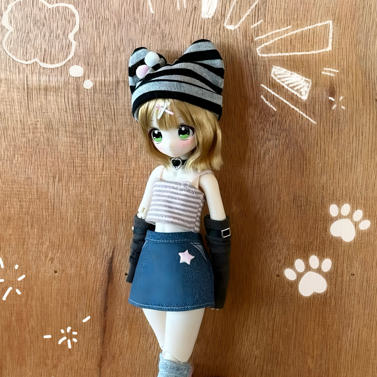 MiraLab Don't Touch My Bangs Series Action Figure BJD Blind Box