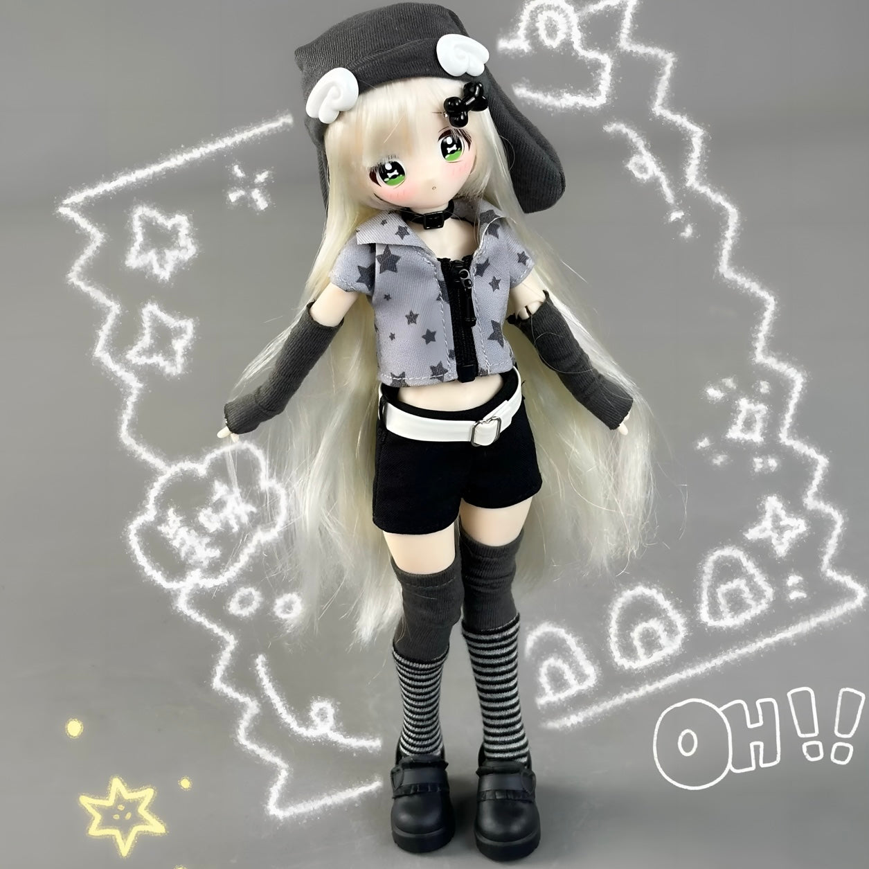 MiraLab Don't Touch My Bangs Series Action Figure BJD Blind Box