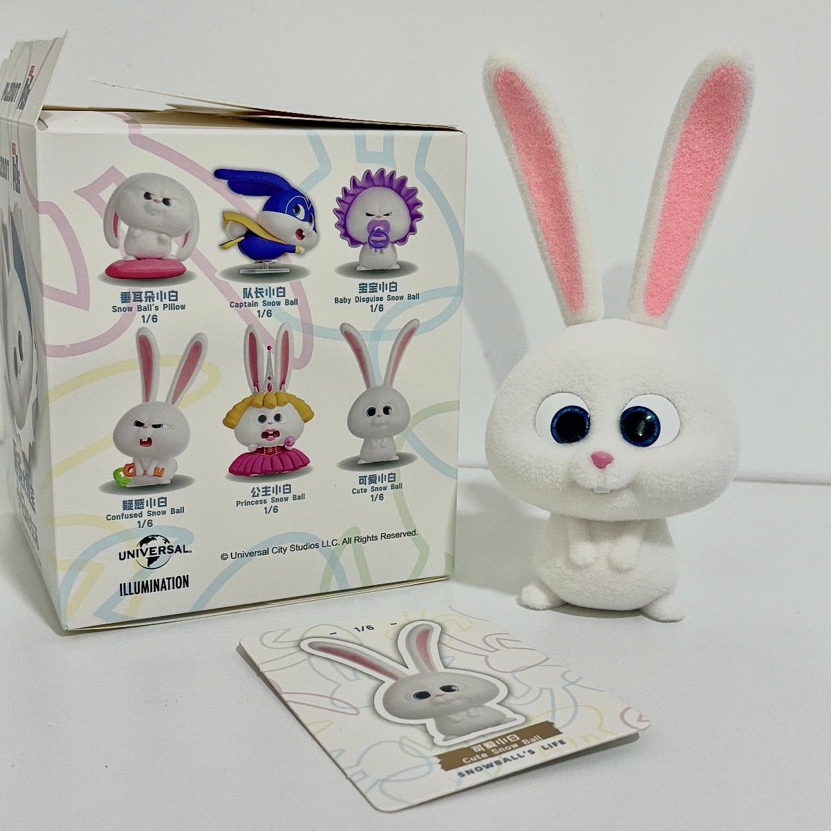PLZDOT The Secret Life of Pets Snowball's Life Series Blind Box
