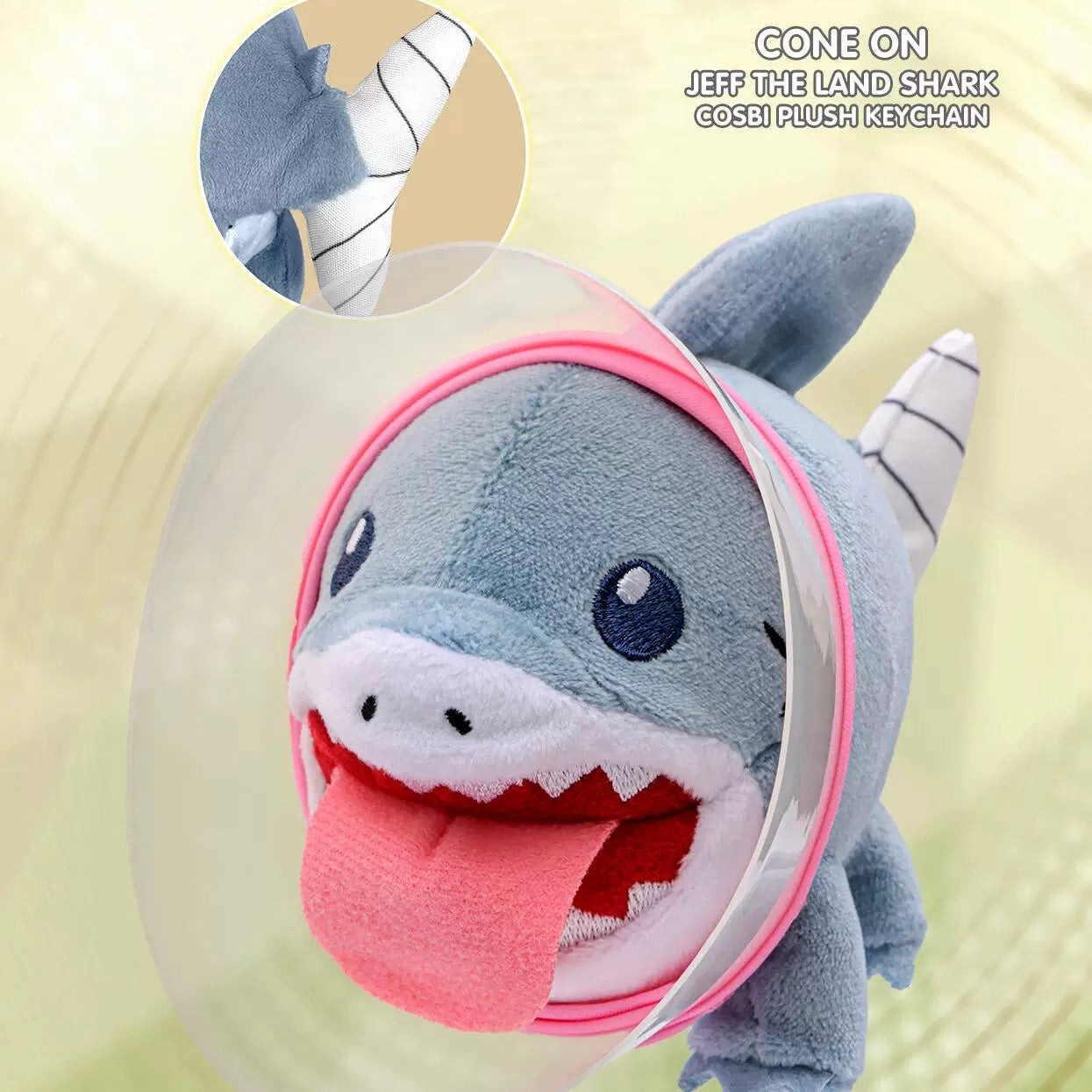 Hot Toy Cosbi - Marvel Jeff the Land Shark Cosbi Plush Keychain Blind Box