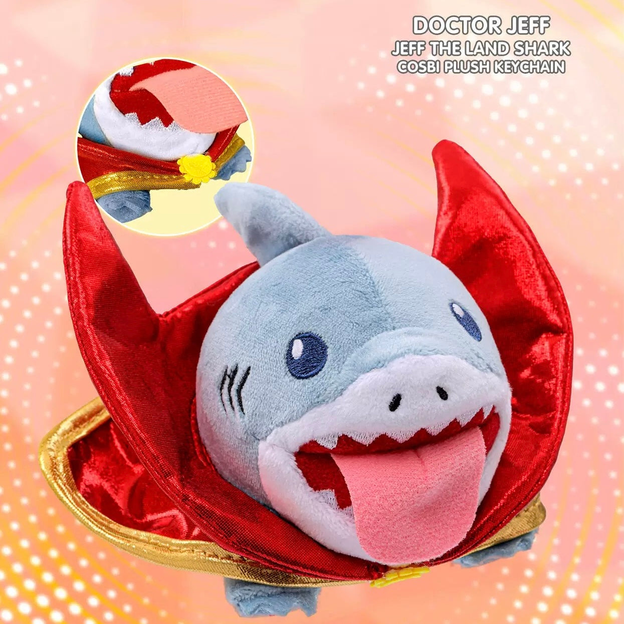 Hot Toy Cosbi - Marvel Jeff the Land Shark Cosbi Plush Keychain Blind Box