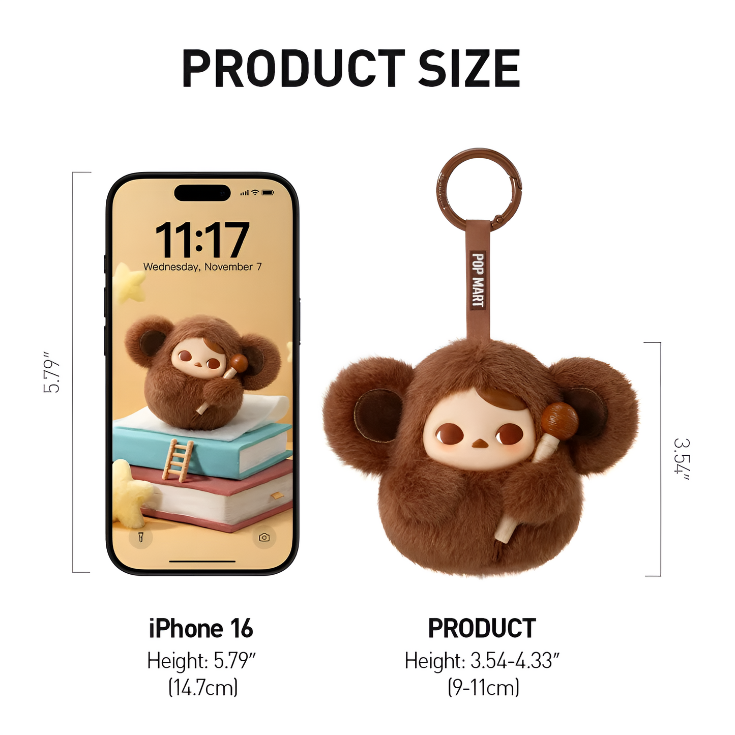 Pucky Tap Tap Babies Series-Vinyl Plush Pendant Blind Box