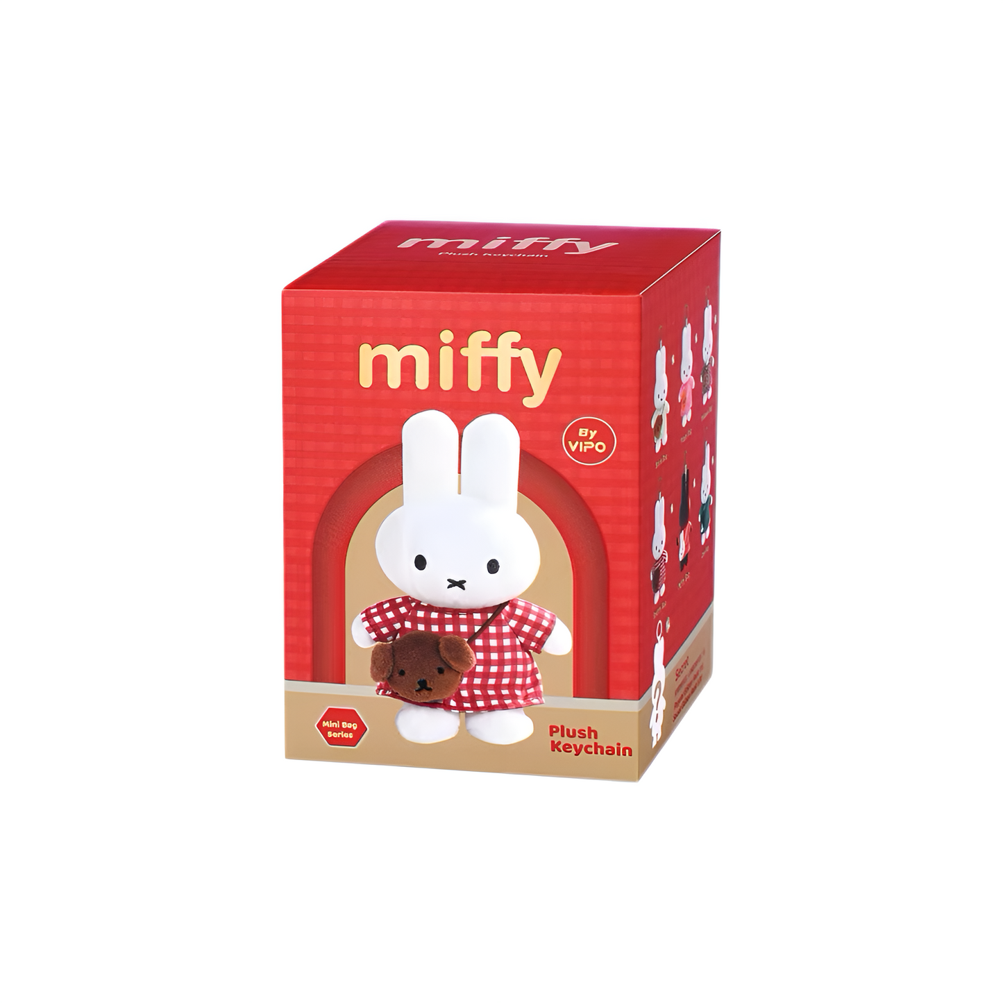 VIPO Miffy Mini Bag Series Plush Keychains