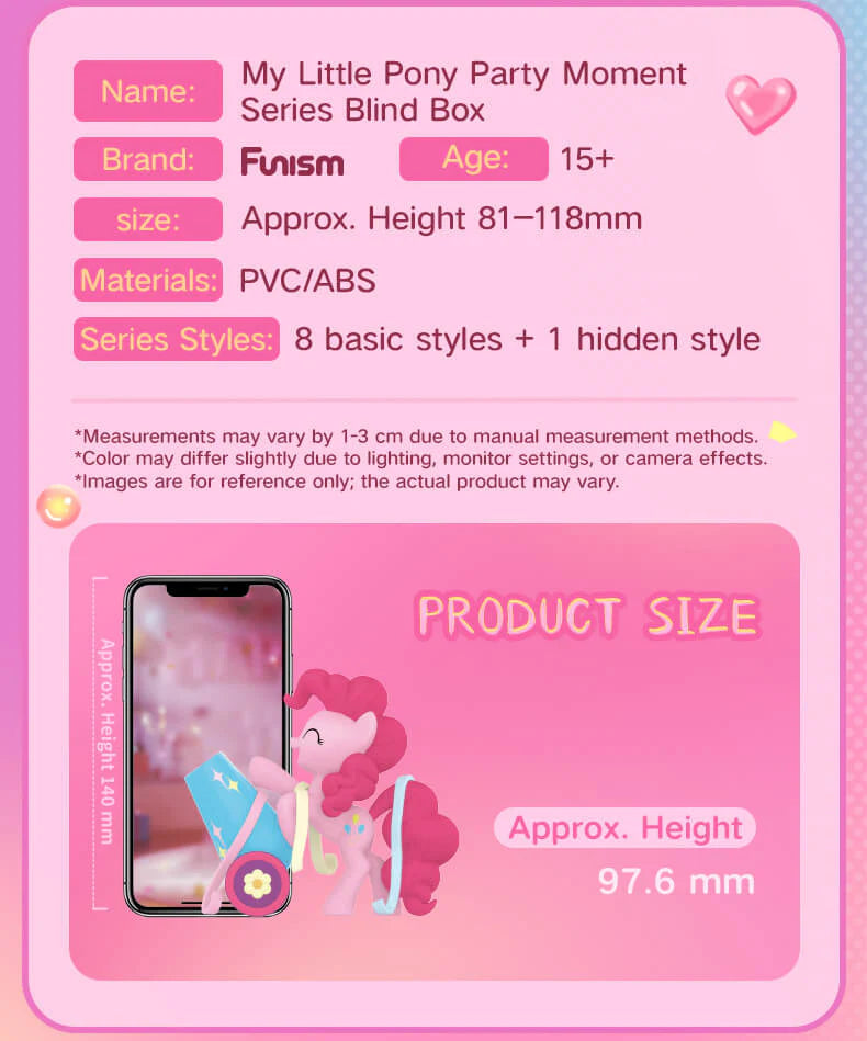 My Little Pony Party Time Series Figures