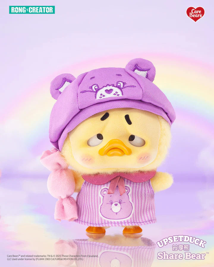 [PREORDER] 1983 Care Bears x UpsetDuck Be Rainbow Duck Plush Keychain Blindbox
