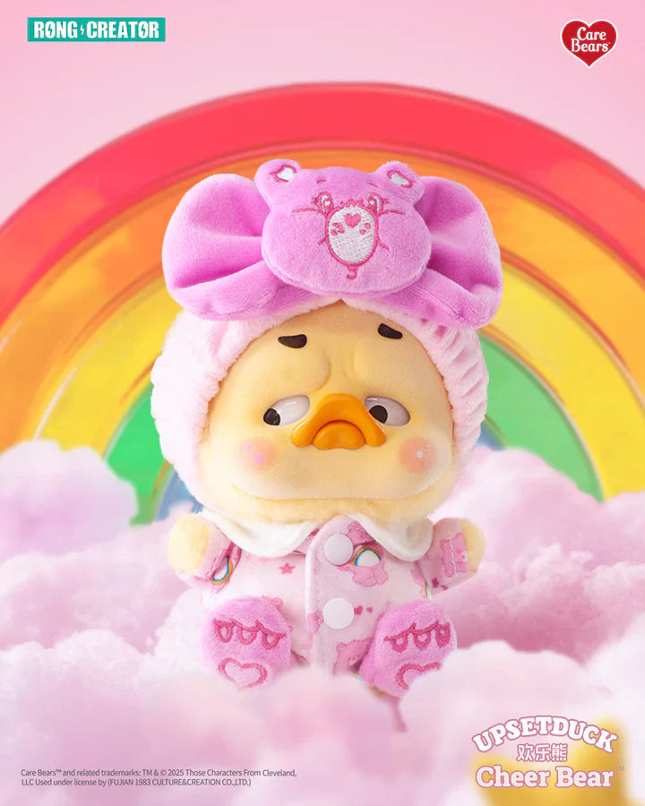 [PREORDER] 1983 Care Bears x UpsetDuck Be Rainbow Duck Plush Keychain Blindbox